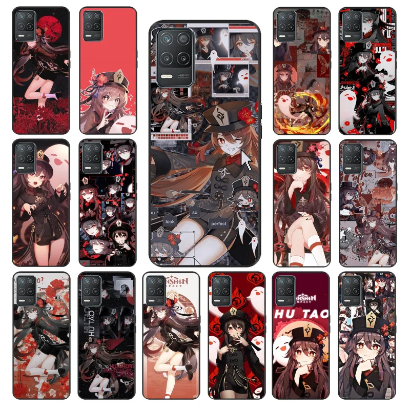 

Genshin Impact hutao Phone Case for OPPO Realme GT 2 Pro X2 Pro XT C25S 8 7 6 Pro 6i GT Master C3 C21 C21Y C11 X3 SuperZoom