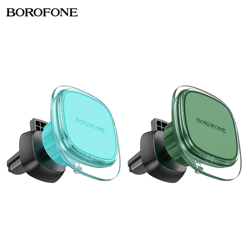 

BOROFONE Crystal Magnetic Air Vent Phone Holder In Car For iPhone 14 13 12 Pro Max Strong Magnet GPS Car Bracket For Samsung S21