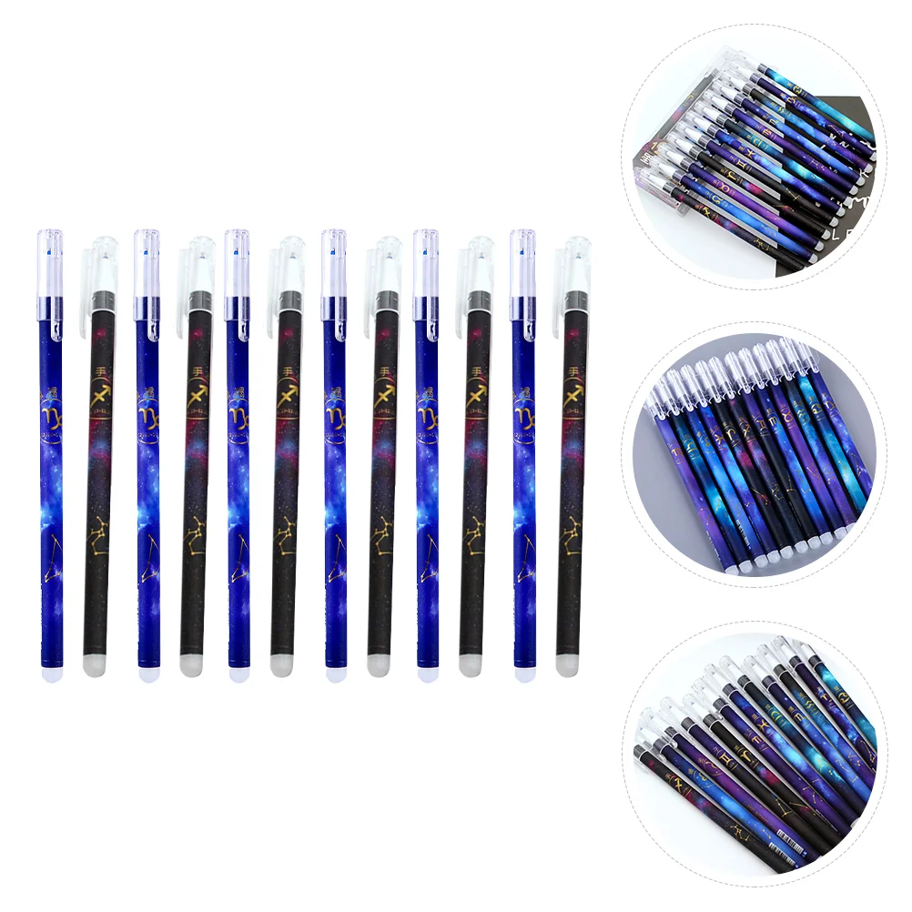 

Erasable Signing Pen, 24pcs 0 5 Erasable Pen Constellations Pens Ink Pens Chic Pens Writing Pens|14 6X1X1cm