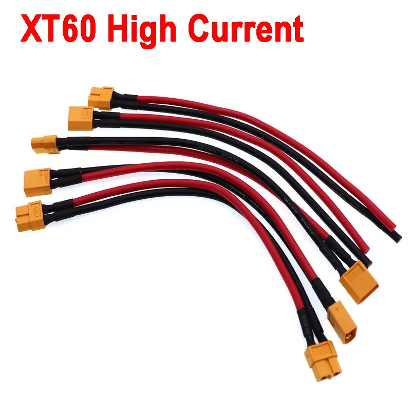 1 шт. 2 силиконовый соединитель XT60 50 см м |