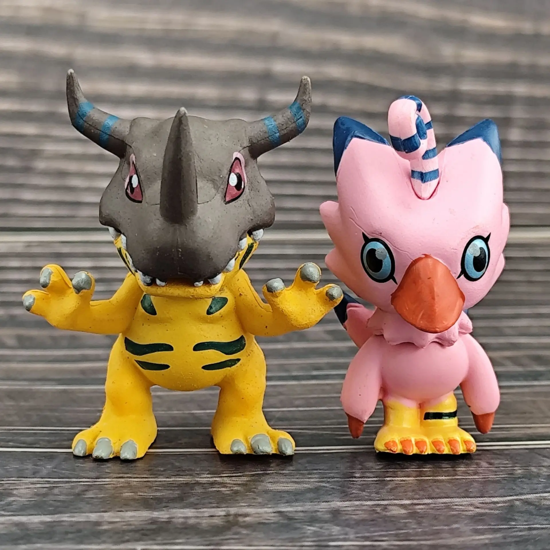 Фото Мини-фигурка Digimon Adventure 4 см: Агумон, Патамон, Греймон, Габумон, Баймон, Палмон, Тентомон, Гомамон, Гатомон. Модель из ПВХ для рабочего стола. №3
