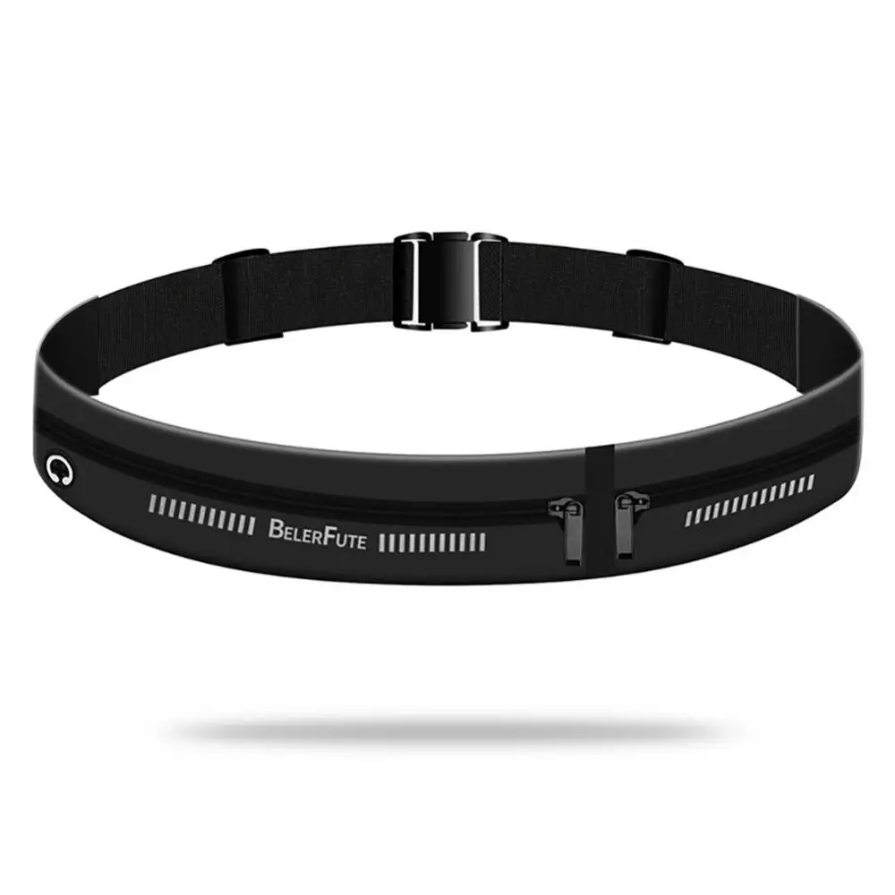 

Спортивная поясная сумка для бега, рюкзак для мужчин и женщин, уличное снаряжение, водонепроницаемая невидимая новая мини-сумка на пояс