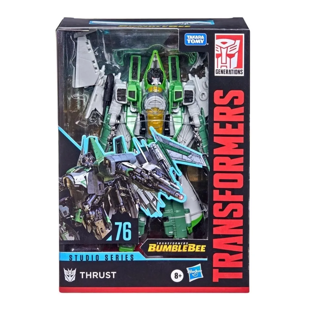 

TAKARA TOMY Transformers Studio Serie SS76 Thrust Leader Class Movie Transformers PVC masterpiece Transformer Robot Model 18CM