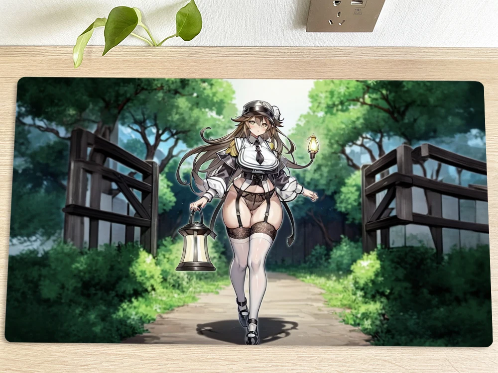 YuGiOh Настольный игровой коврик Exosister Irene TCG геймпад для торговых карт мыши 60x35 см