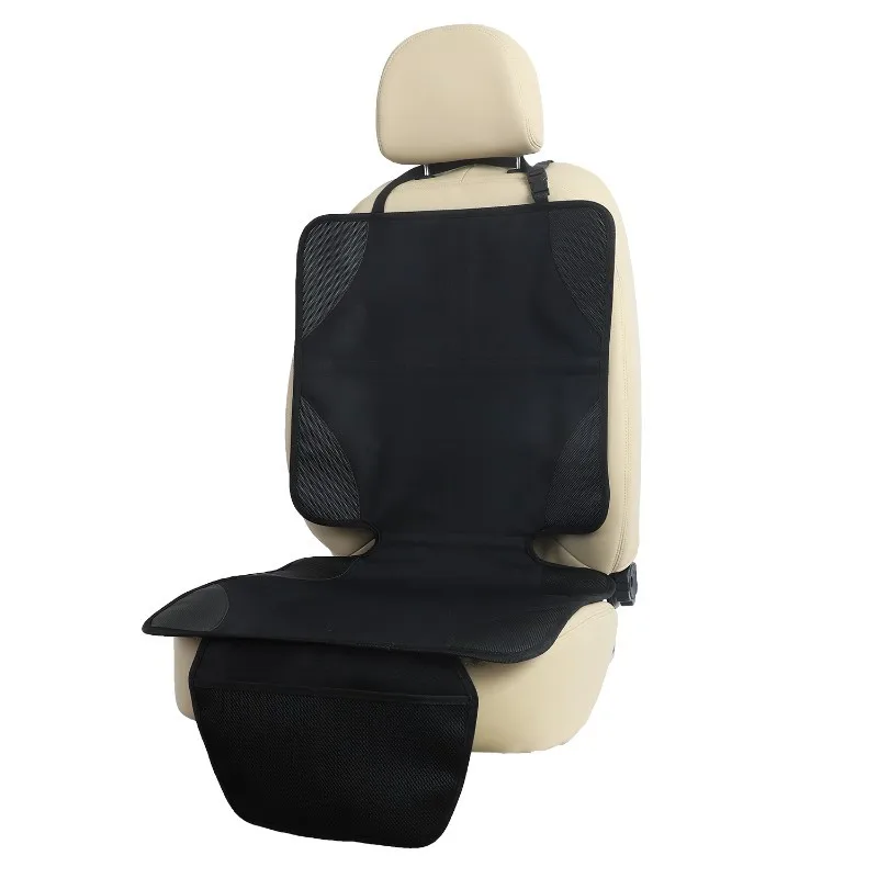 Протектор для детского сиденья, коврик для заднего сиденья, нескользящий чехол для детского сиденья, сетчатый карман для безопасного сиден... от AliExpress WW