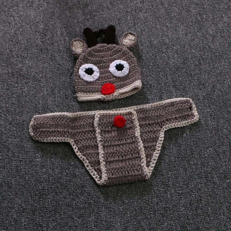 2/3 упаковки реквизит для фотосъемки новорожденных вязанная крючком вязаная