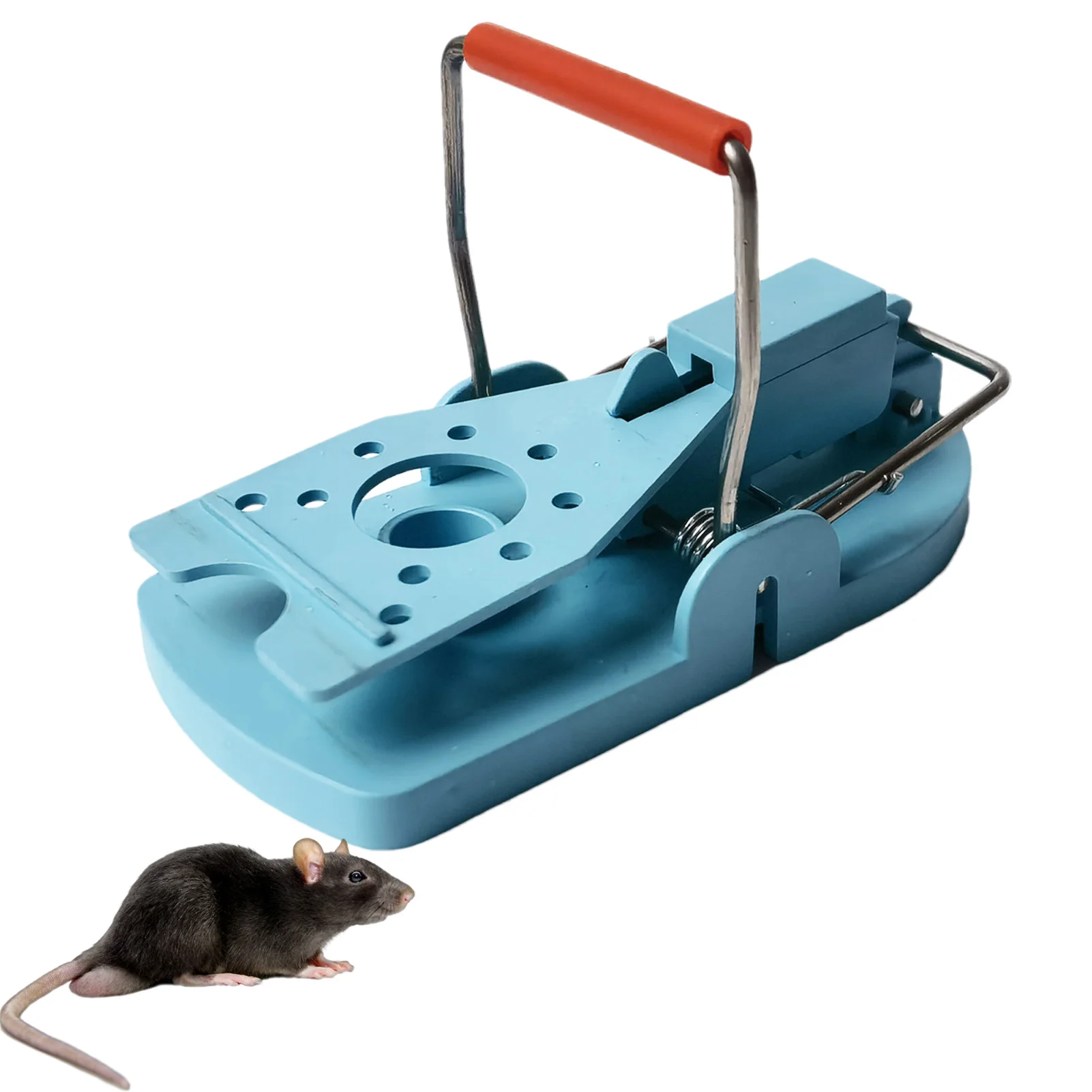 

Mouse Trap Reusable Mice Catcher Set Of 6 Spring Mousetrap Bait Snap Catching Weasel Cage Mole Catch Repelled For Home Control