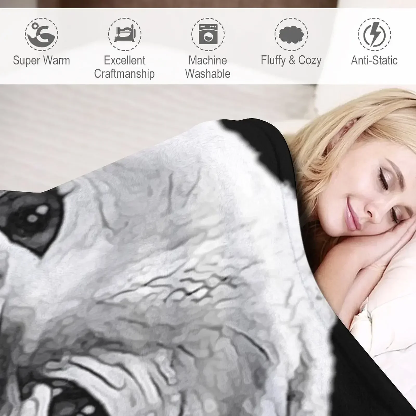 Falkor The Luck Dragon From Neverending Story Дизайнерское одеяло Мягкие плюшевые плед-деяла для