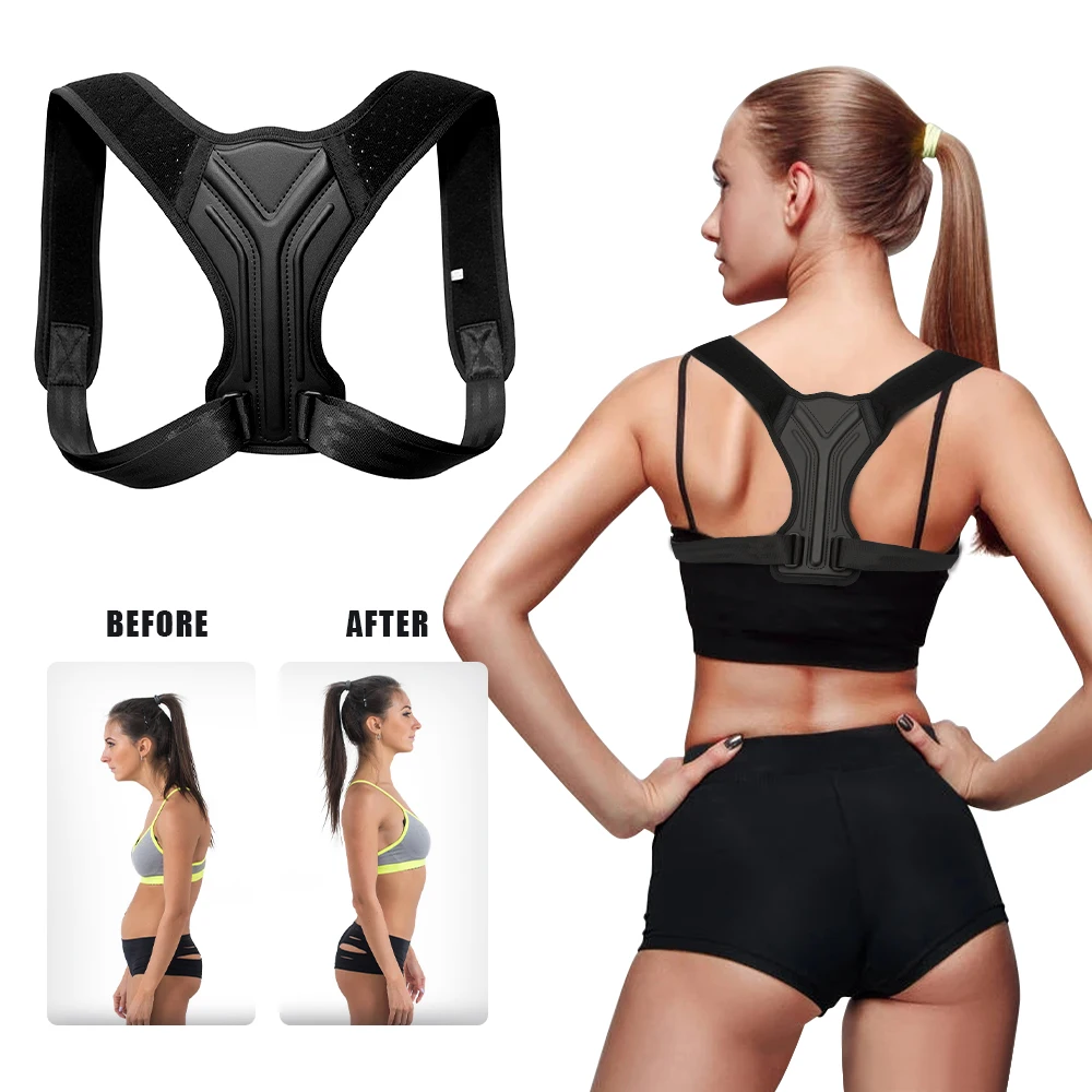 

Back Posture Corrector Corset Clavicle Spine Posture Correction Adjustable Support Belt Pain Relief Traine Spine Posture Support