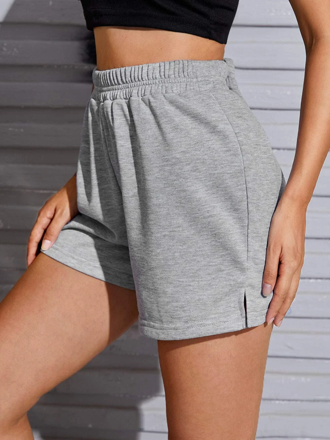 

Split Side Track Shorts