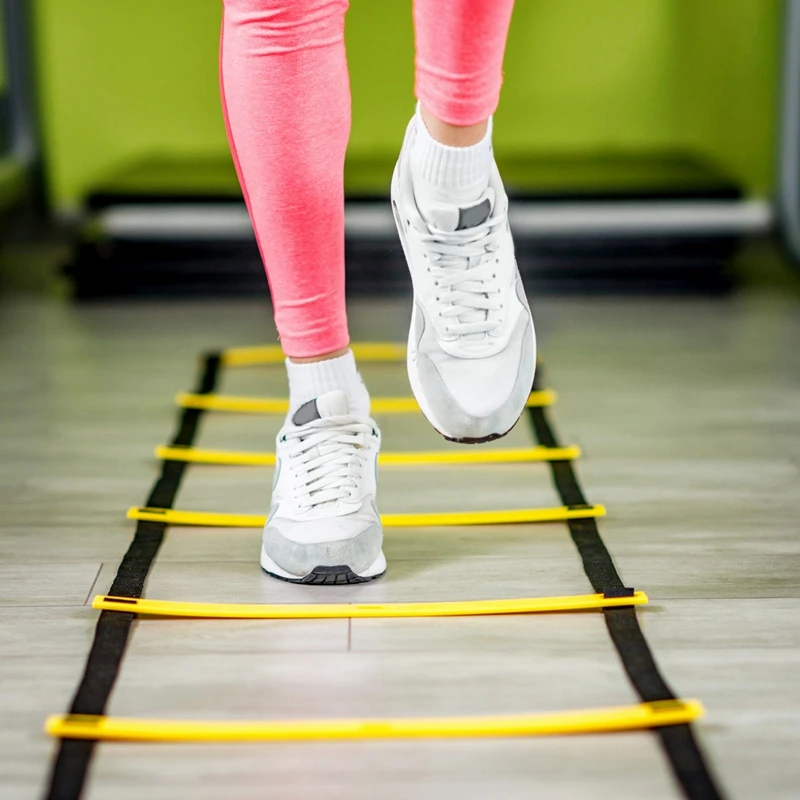 Спортивный набор для тренировки скорости 10 дисковых конусов и скоростная