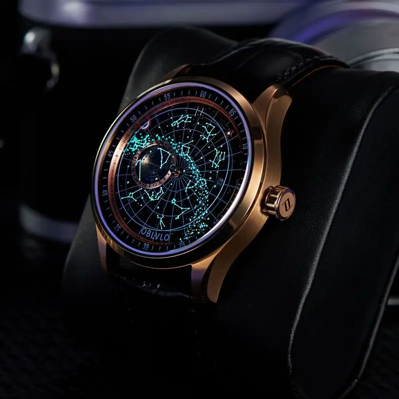 

Leisure and fashionable automatic mechanical men's watch