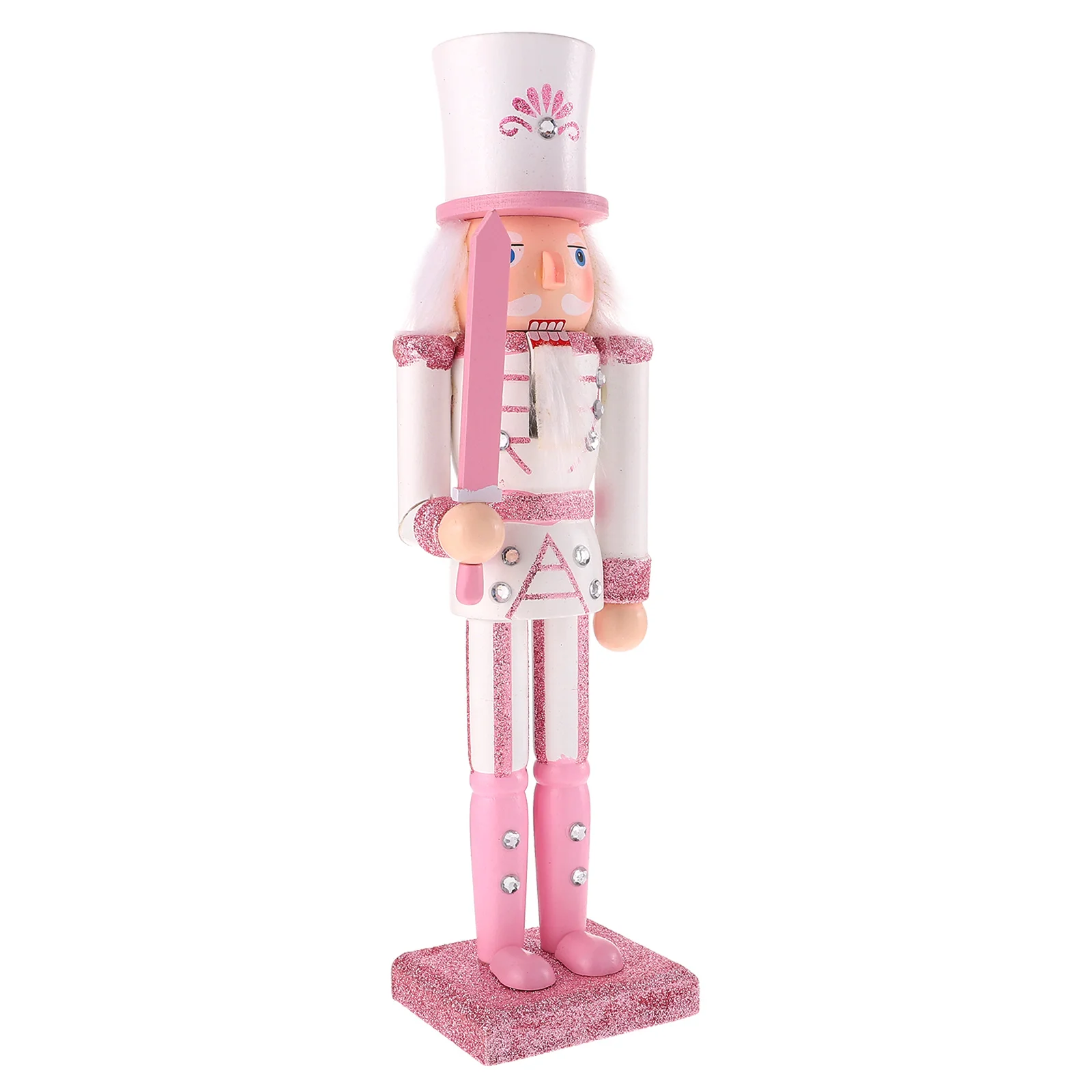 

Christmas Wooden Nutcracker Adorn Creative Wood Soldier Nutcracker Ornament