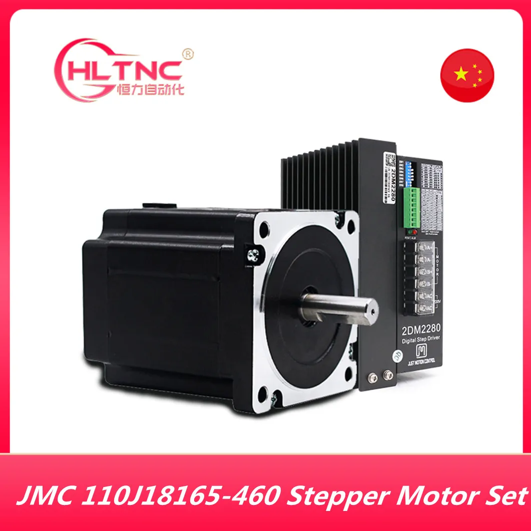 

CNC JMC 20Nm Stepper Motor Driver Nema42 110J18150-460 2 phase stepper motor 24nm 20nm 220V 110mm 110 Hybird AC Servo Drive Kit