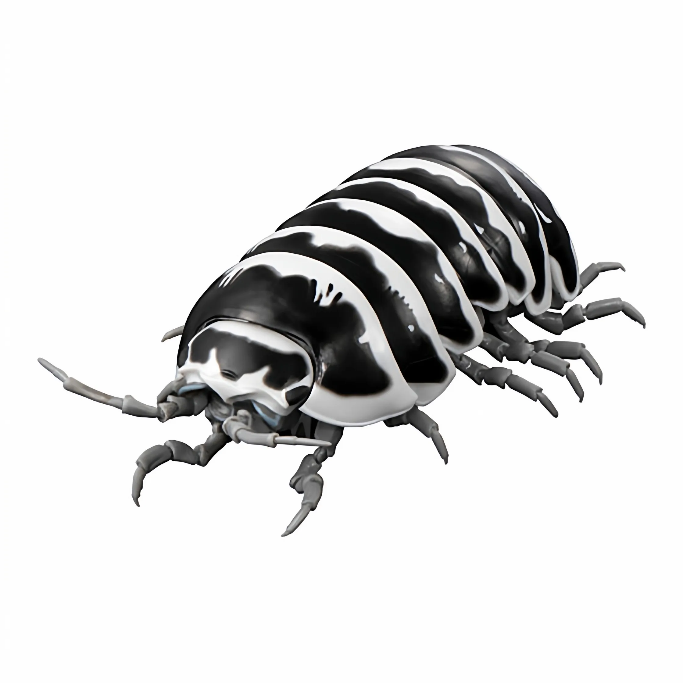 Фото Коллекционная фигурка Bandai Authentic Premium Gashapon Pill Bug, 140 мм, полностью подвижная, реалистичная модель изопода. Серия «Разнообразие жизни» для коллекционеров. №3