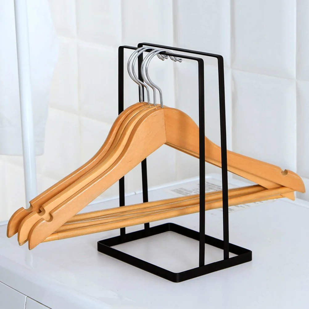 

2pcs Hangers Storage Rack Convenient Premium Wrought Iron Creative Unique Practical Desktop Hangers Rack