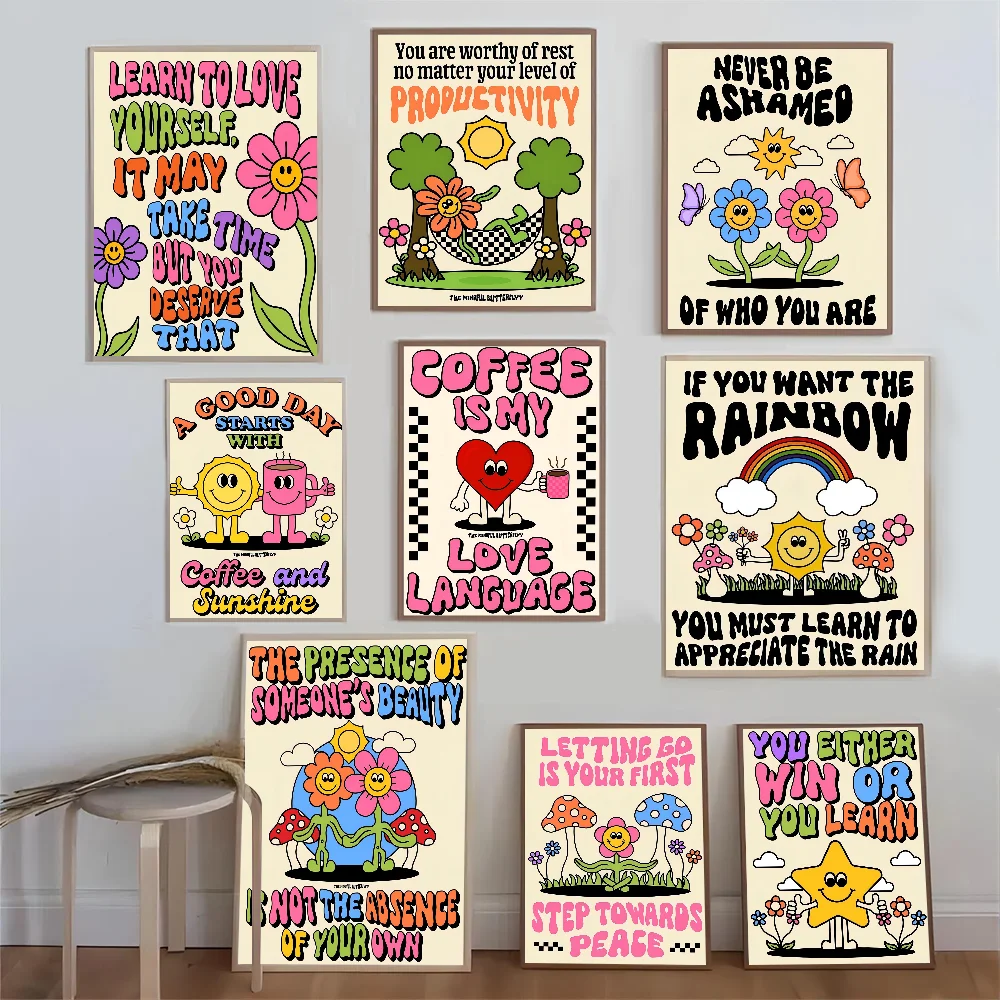 Ретро Кухня Еда Картаз Персонаж Классические Винтажные Плакаты Винтаж Комната