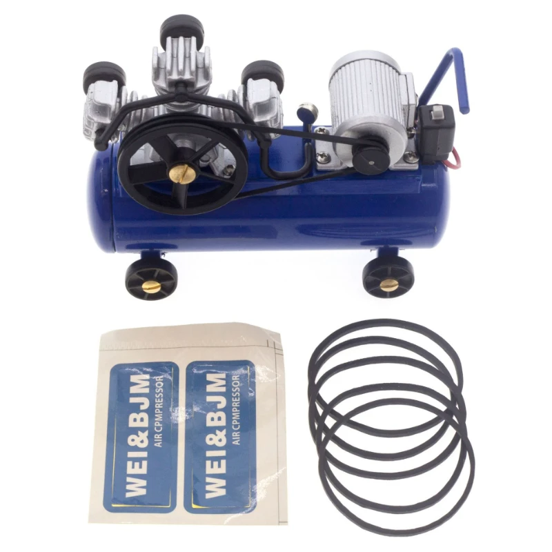 Inflatable Pump Decor For Wpl D12 Mn 1/10 1/12 1/16 Rc Car Military Truck Modification Diy Parts