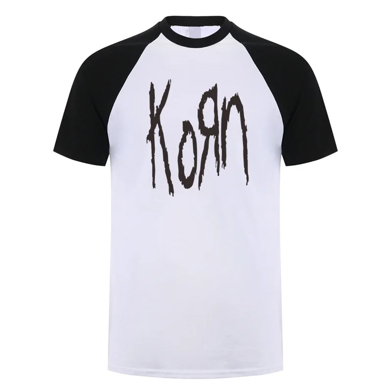 Футболка Korn мужская с коротким рукавом крутая тенниска из хлопка майка