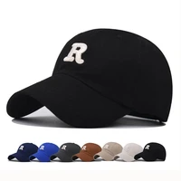 baseball cap plus size snapback hat big yards cap r letter cap european size sun hat spring autumn baseball cap sport cap
