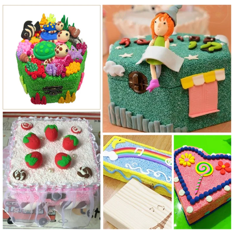 4Pcs New Heart Shape Wood Box Earring Ring Necklace Jewelry Storage Boxes Wedding Gift Cosmetic Organizer Case 12.7x13.25x7.05cm