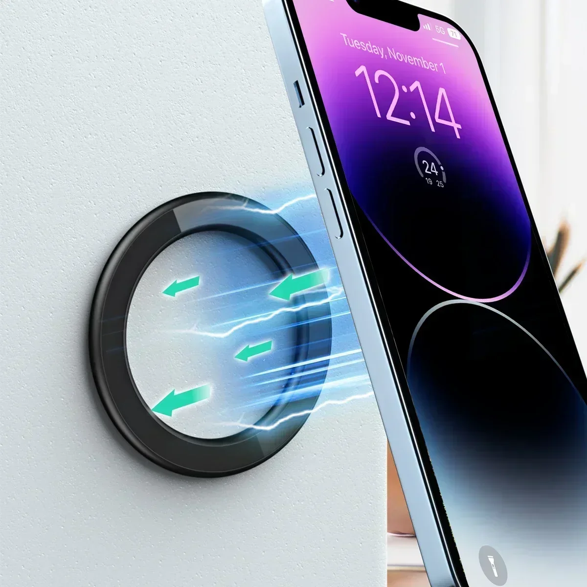 Магнитный держатель для телефона для iPhone 14, 13, 12 Pro Max ...