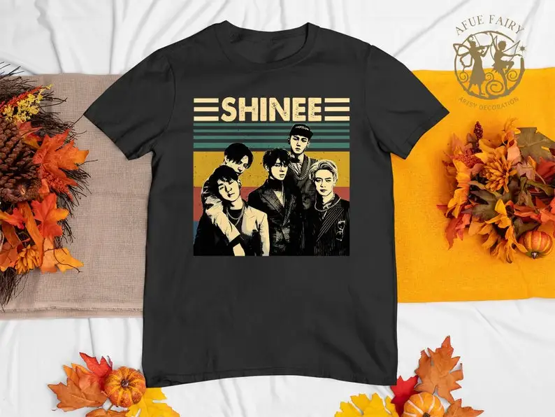 

Shinee Retro Vintage T Shirt Shinee Shirt Idea Gift Shirt For Men And Women