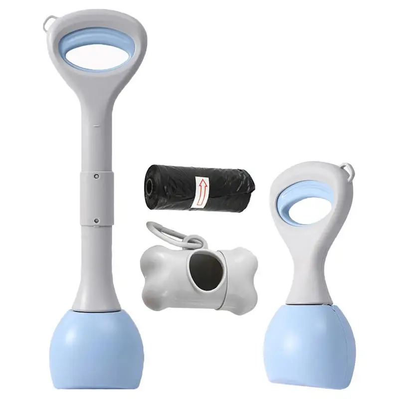 

Dog Poop Picker Portable Poop Shovel With Waste Bag Poop Scooper With Poop Bag Dispenser Waste Shovel For Grass Gravel Pick Up