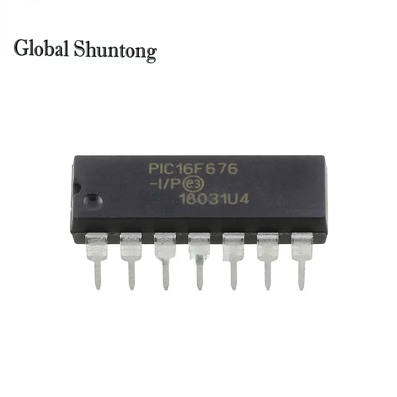

10 шт., Оригинальный Micro-core In-PIC16F676-I-14, импортный Новый PIC16F676