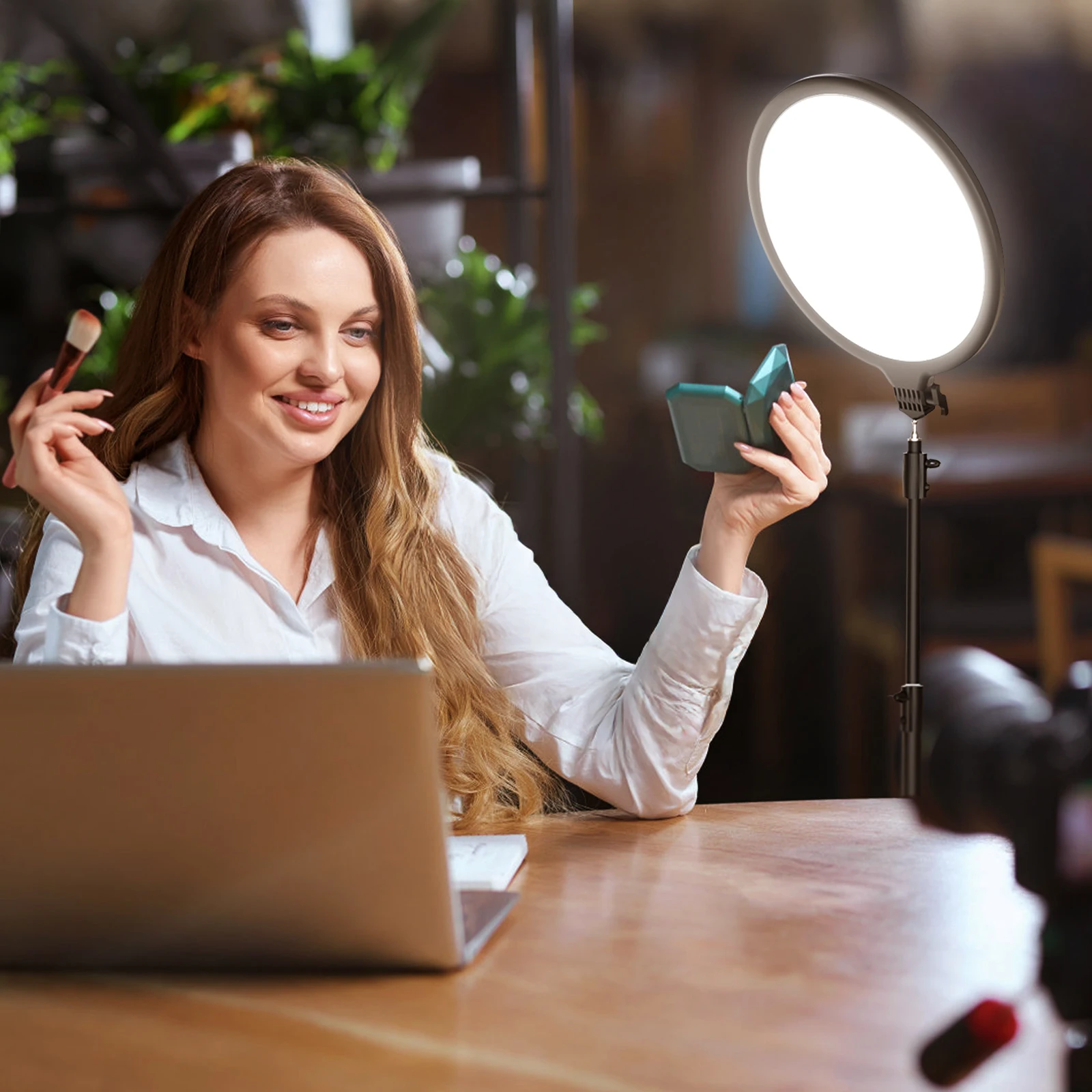 LUXCEO R8 Светодиодный кольцевой светильник 3000-6000K Освещение для фотосъемки Живая