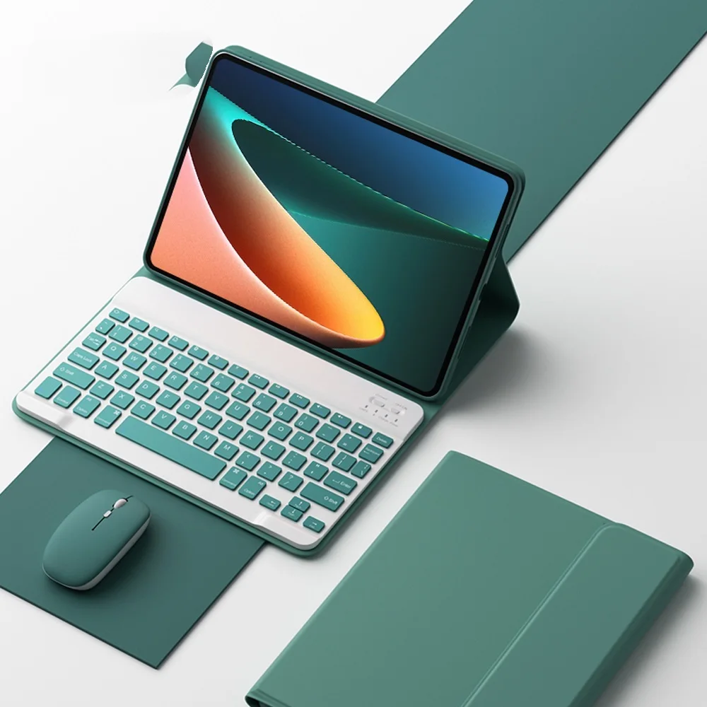 

Магнитный чехол для клавиатуры для huawei matepad, чехол для клавиатуры и мыши для huawei matepad M6 с держателем для карандашей, чехол для планшета