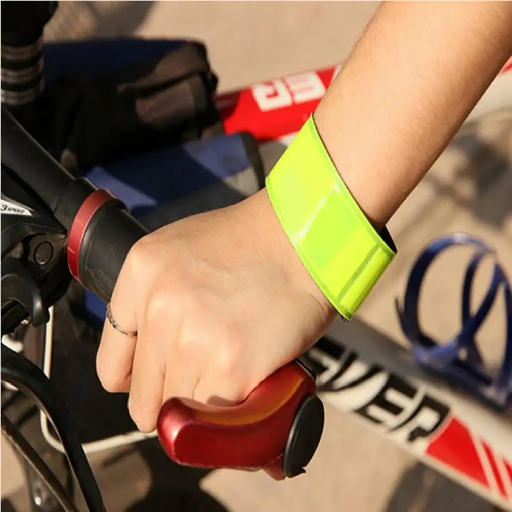 

10 Pieces Reflective Bands Portable Biking Ankle Wristband Wrist Strap