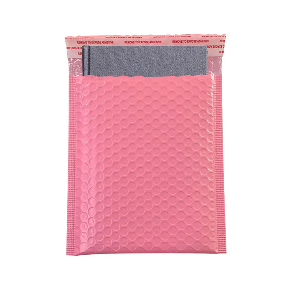 

100pcs Lightweight Strong Adhesive Bubble Mailer Waterproof Packaging Shipping Envelope Self Seal Shockproof Padded Office