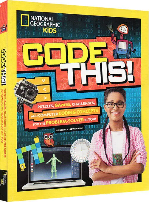 

National Geographic Kids Code This! STEAM Original Children Popular Science Books