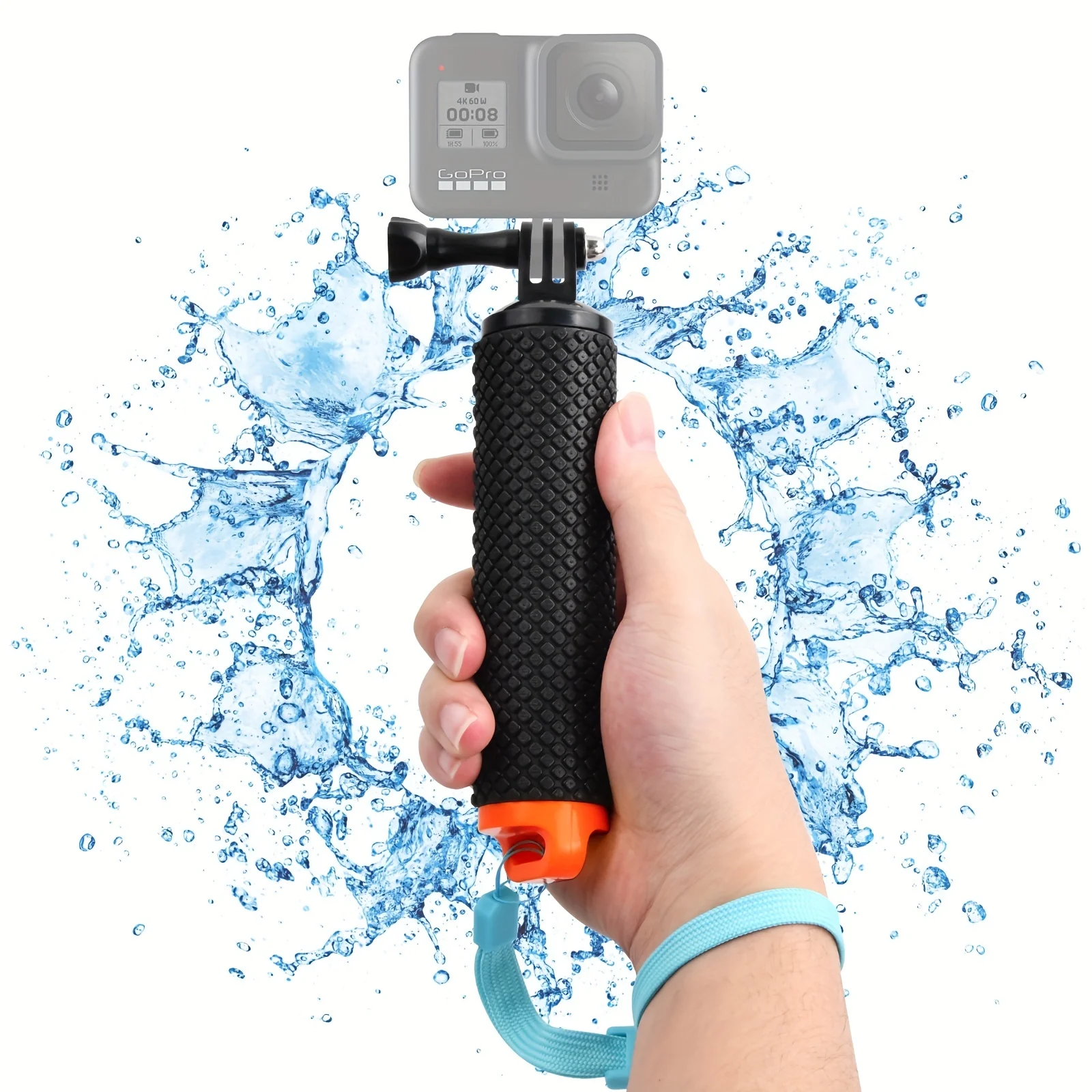 

Action Camera Water Floating Hand Grip For Gopro Hero 11 10 9 8 7 6 5 Xiaomi Yi SJ4000 DJI Osmo Float Handle Mount Accessories