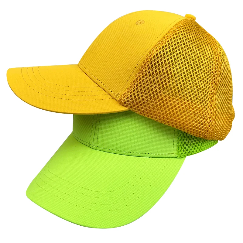 

Baseball Hat Solid Color Mesh Breathable Sports Hat Hole Men's Fashion Custom EmBroidered Polyester Sports Casual Hat