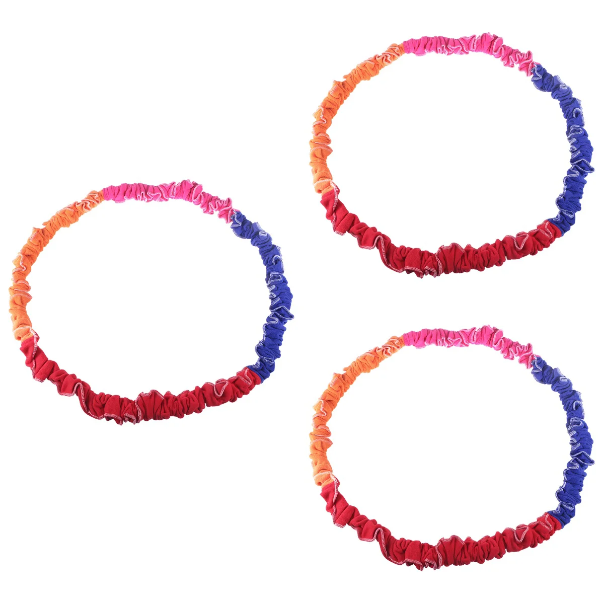 

3 pcs Outdoor Kids Stretch Rope Four-direction Running Pull Ring Elastic Band