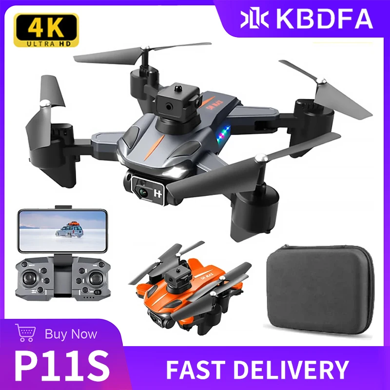 

Дрон KBDFA P11S 8K HD камера 360 обход препятствий FPV мини-Антенна фото Профессиональный складной Квадрокоптер игрушка