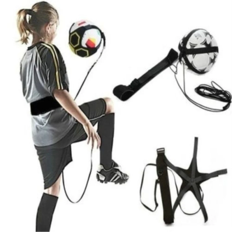 

New soccer training sports aid adjustable football coach soccer ball practice belt training equipment Kick