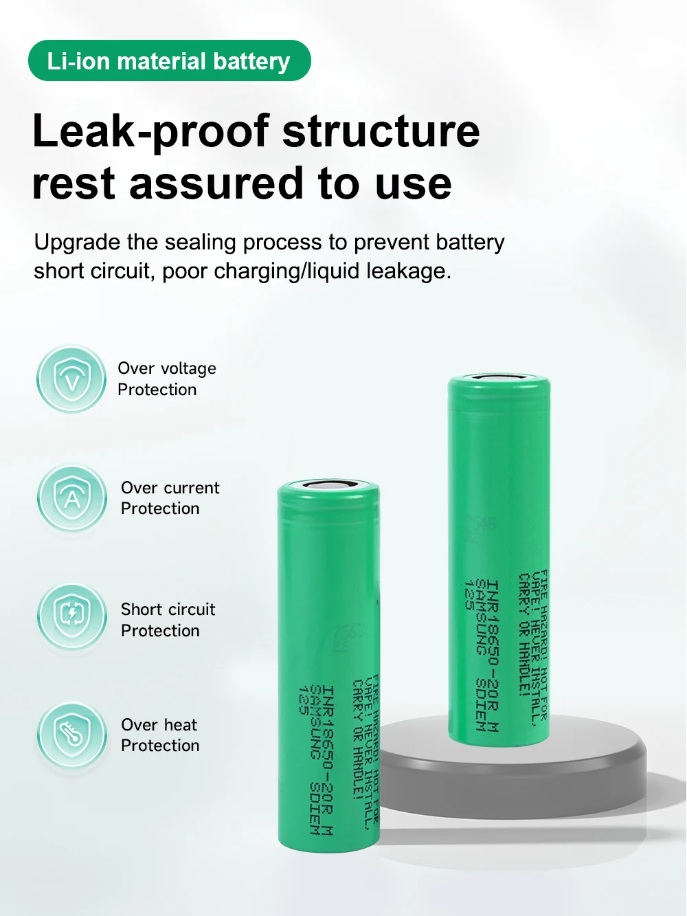 5/10/15 шт. 100% оригинальный 2000 мАч 18650 Аккумулятор 3 7 в ICR перезаряжаемая литиевая