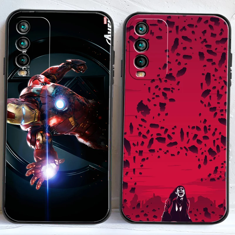 

Marvel Iron Man Phone Cases For Xiaomi Redmi Note 9 7A 9A 9T 8A 8 2021 7 8 Pro Note 8 9 Note 9T Carcasa Coque Soft TPU