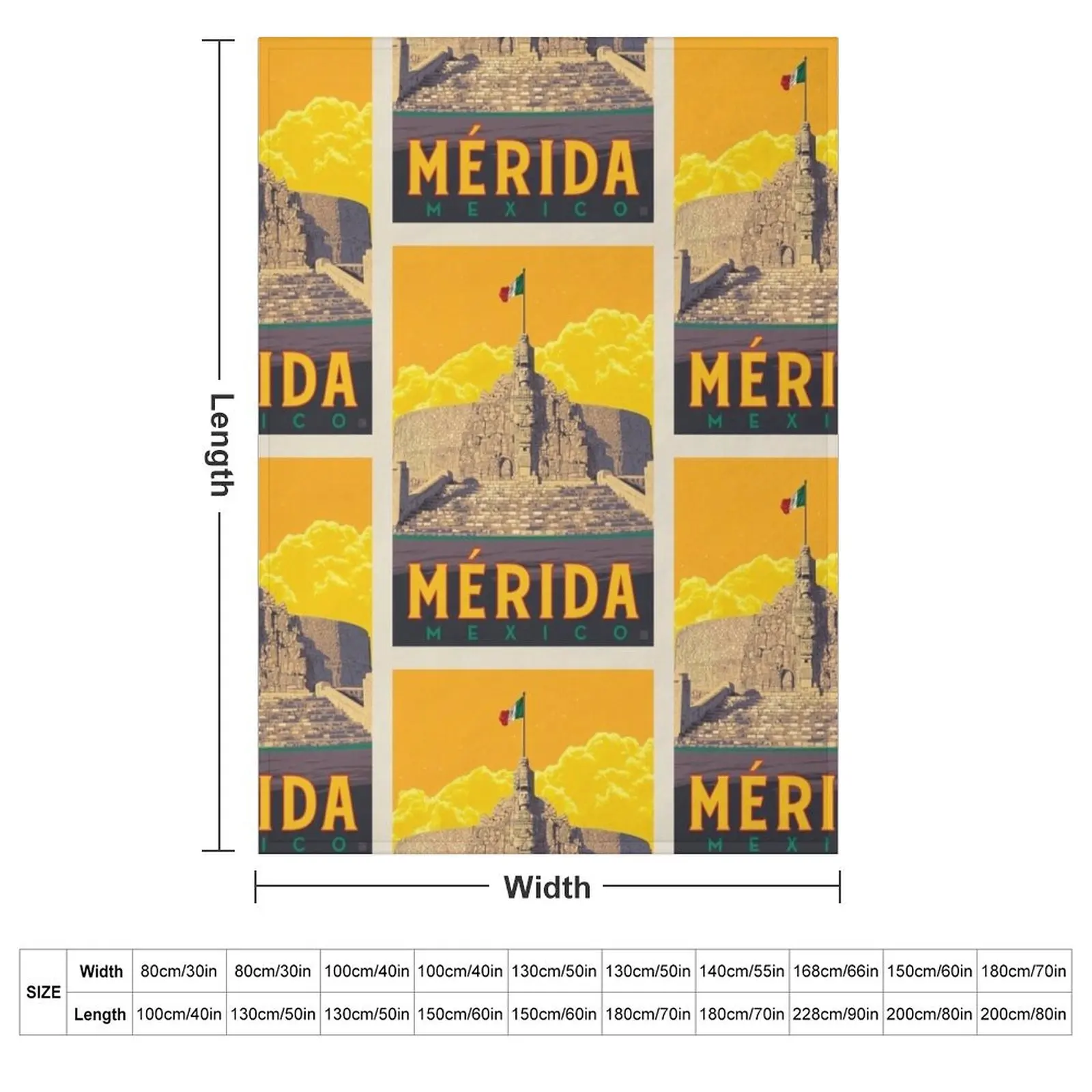 Меріда Мексика Плед одеяла и декоративные