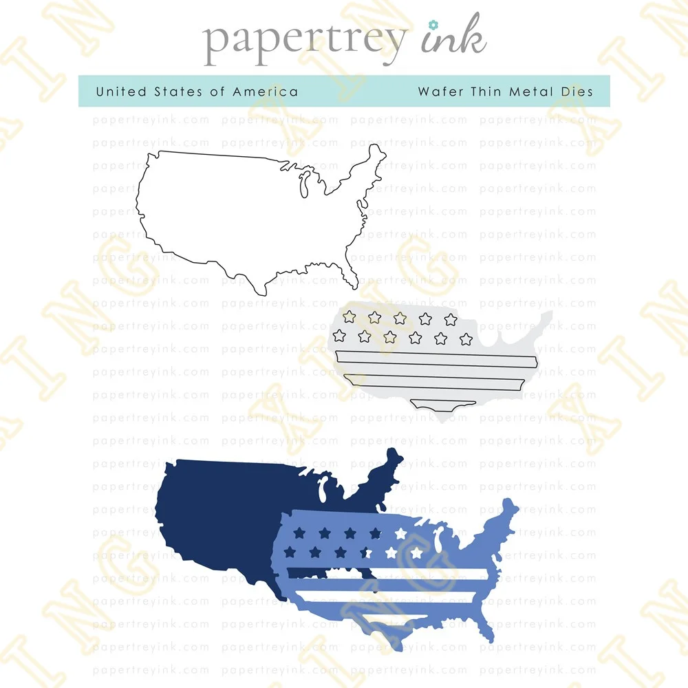 

2022 United States of America Metal Craft Cutting Dies Diy Scrapbook Paper Diary Decoration Card Handmade Embossing New Product