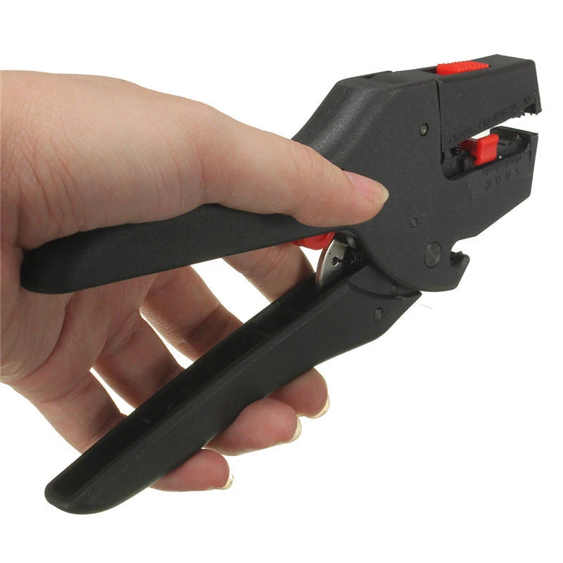 

Новинка, Черный Автоматический инструмент для зачистки проводов, плоскогубцы для зачистки электрических кабелей, обычные инструменты для ...