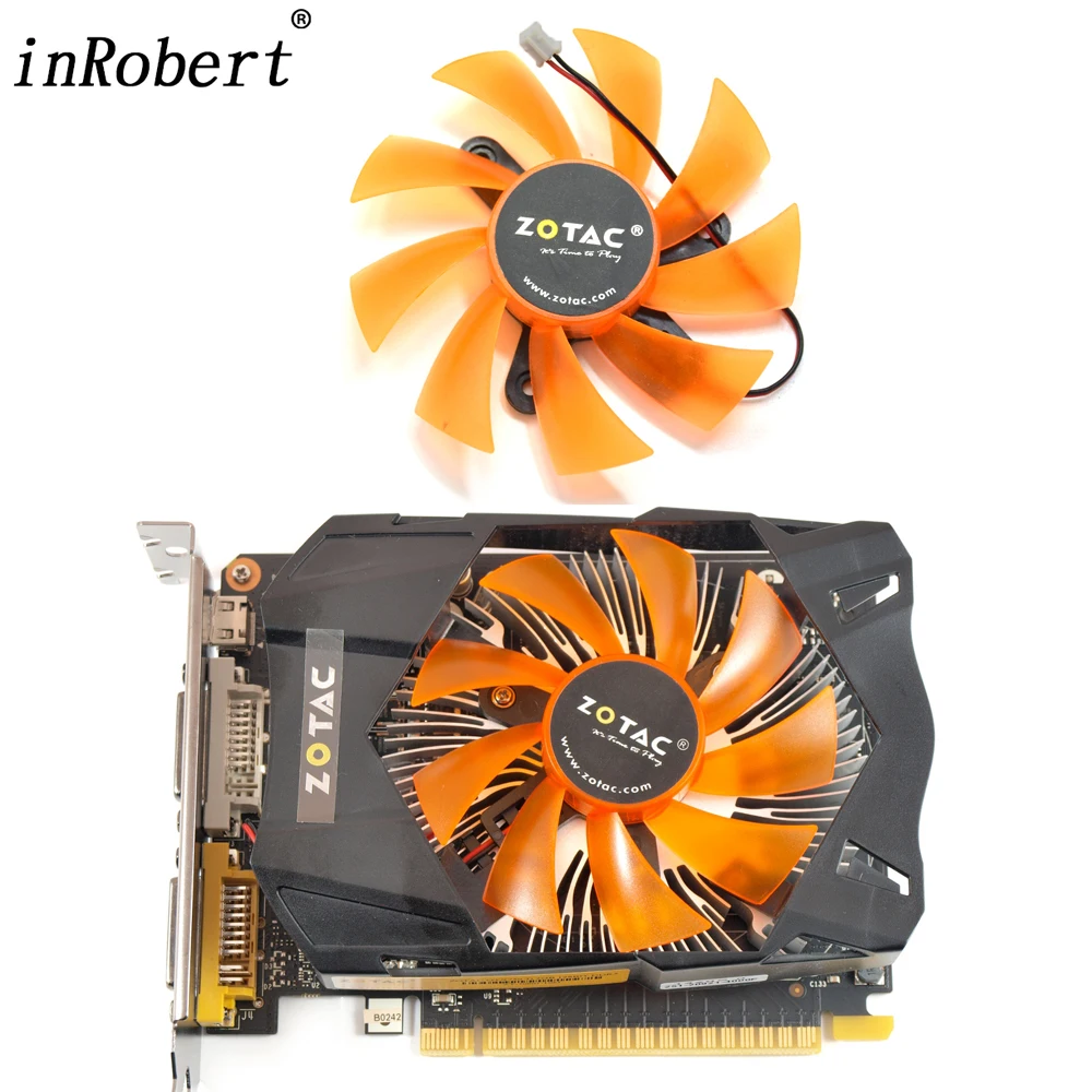 

87MM GA92S2M 2Pin Cooler Fan Replacement For Zotac GeForce GTX 750 Ti 650 Graphics Card