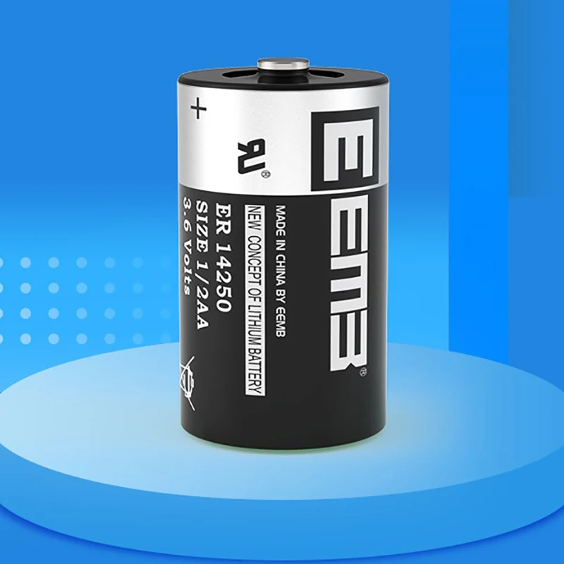 

1Pcs EEMB ER14250 Lithium Battery 1/2AA 3.6V 1200mAh PLC Battery For Industrial Control Instrument Equipment