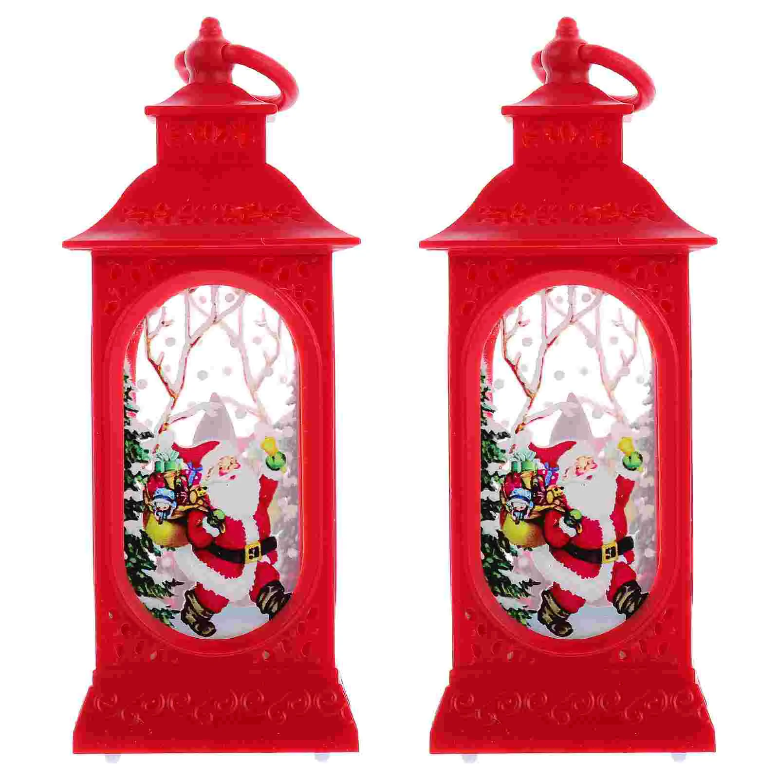 

Christmas Lantern Decoration Led Snowman Glitter Outdoor Night Lights Xmas Desktop Light