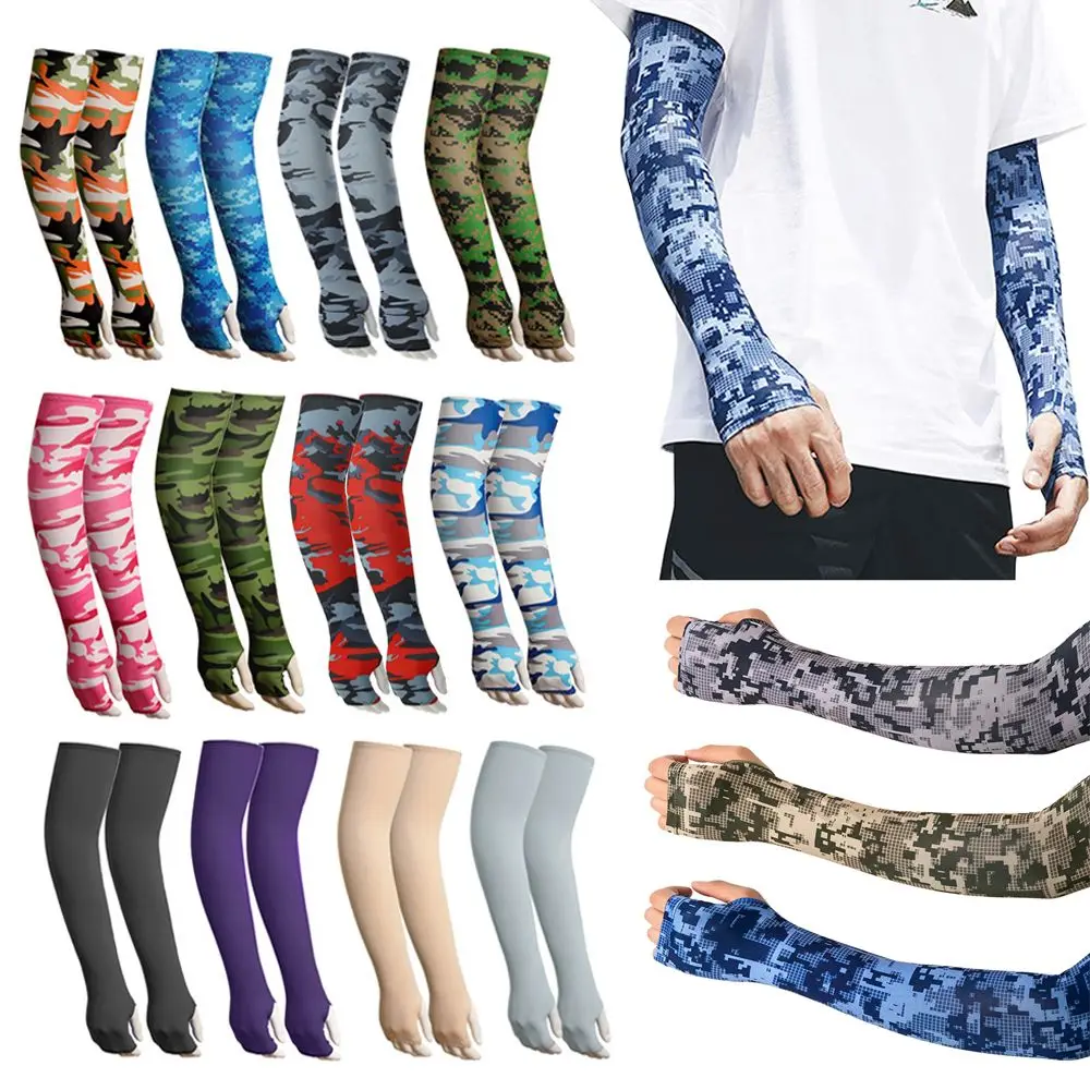 

New Summer Cooling Basketball Running Outdoor Sport Sun Protection Arm Cover Arm Sleeves
