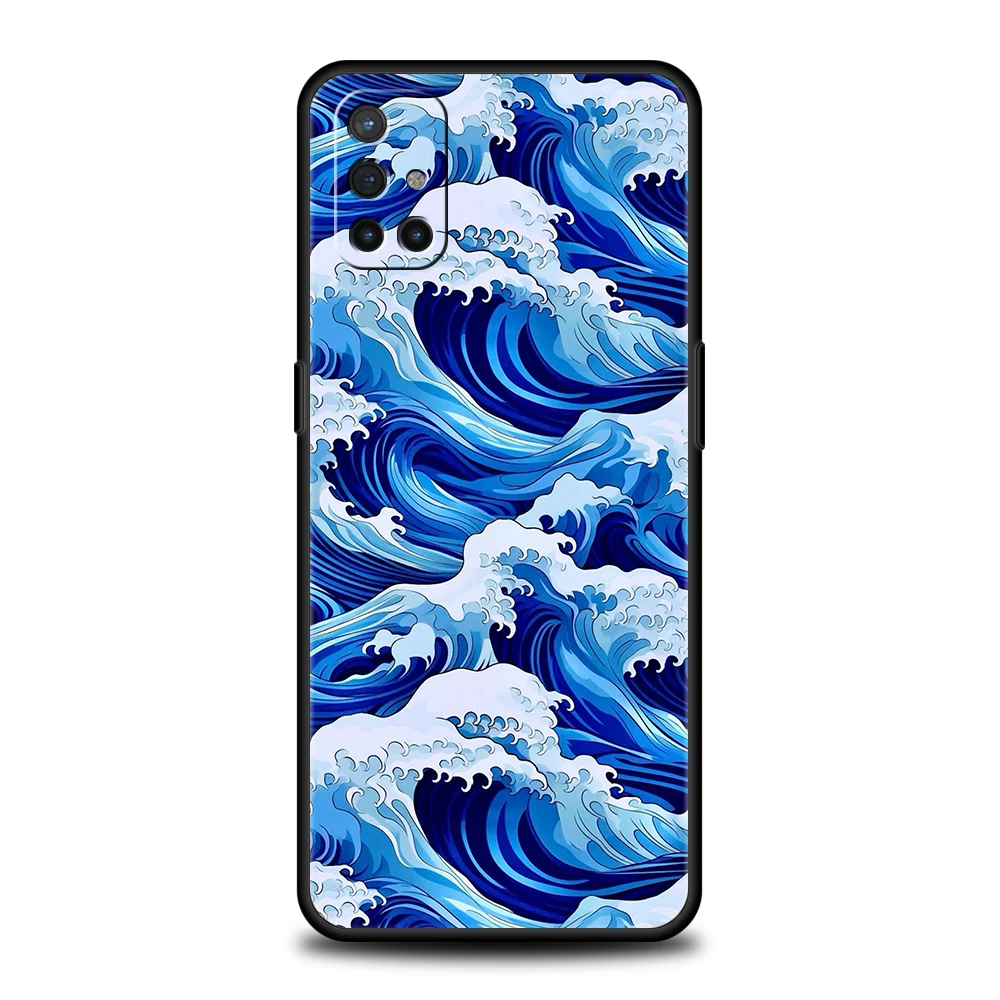 Чехол для телефона Sea Waves Oneplus 10T 11 R10 Nord N100 N200 N10 10 7 8 9 7T 8T 9R 9RT CE 2 Z Pro 5G Мягкий чехол из