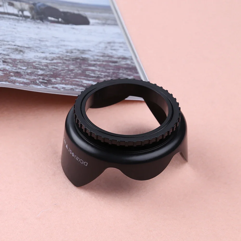 Профессиональная Бленда Для Объектива Камеры В Форме Цветка Nikon Canon Sony